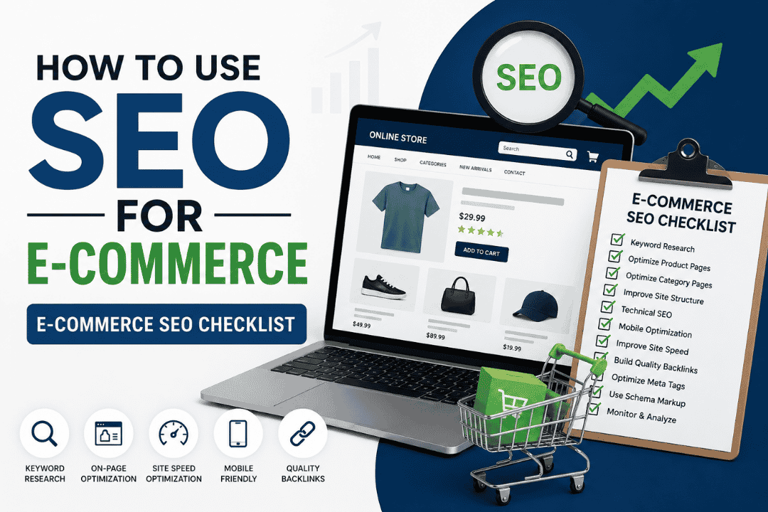 How To Use SEO For E-Commerce: E-Commerce SEO Checklist