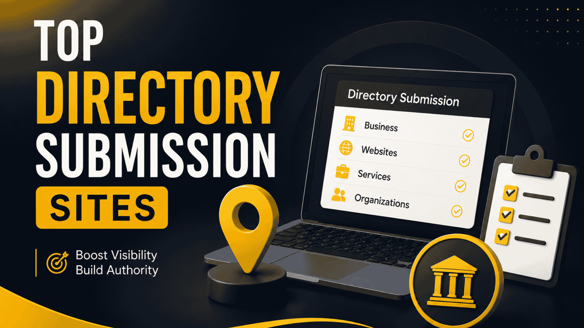 20+ Top Directory Submission Sites List With Instant Approval